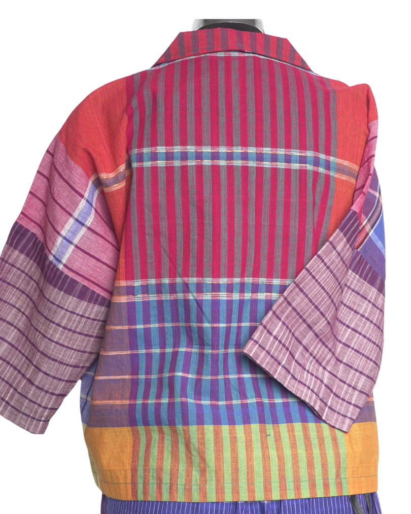 Oversized Top Cum Jacket (Multi Color) S100