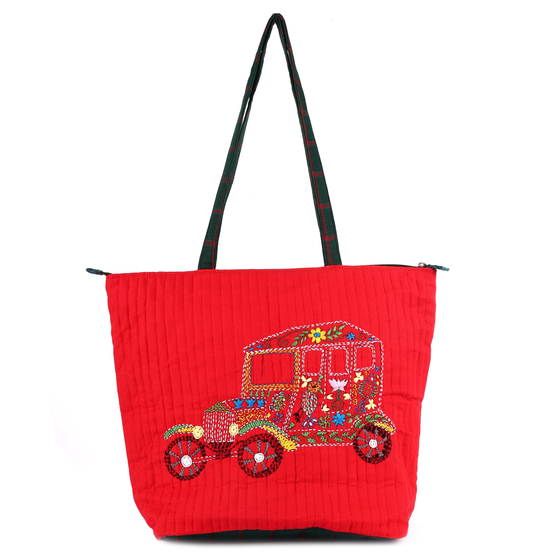 Buy Now Tote Bag Pili Texi Hancrafted Female Gamcha Fashion