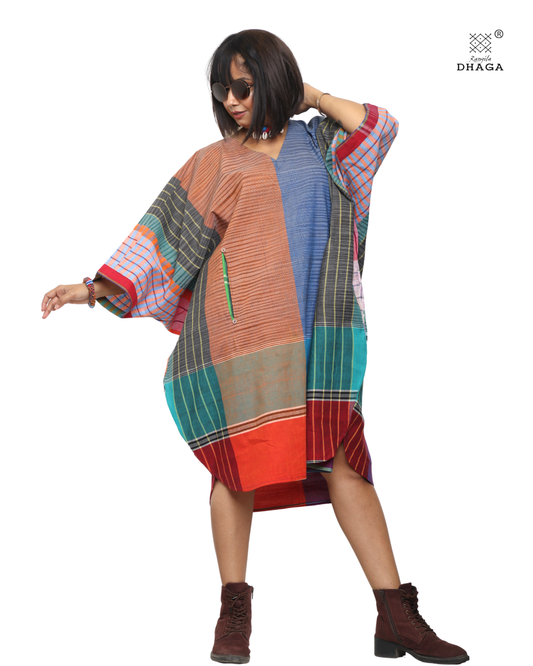 Free Size Gamcha Kaftan Dress BD02