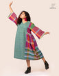 Hand Embroidered Multicolor Handloom Gamcha Dress | Artisan Cotton Dress | Rangila Dhaga | Rangila Dhaga KD006