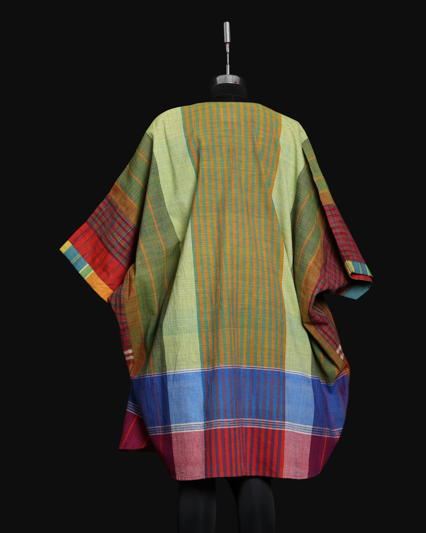 Free size handloom Gamcha Kaftan Dress Free Size BD05