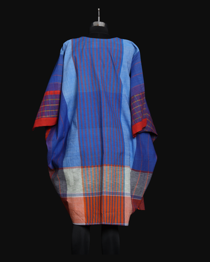 Free Size Handloom Gamcha Kaftan dress