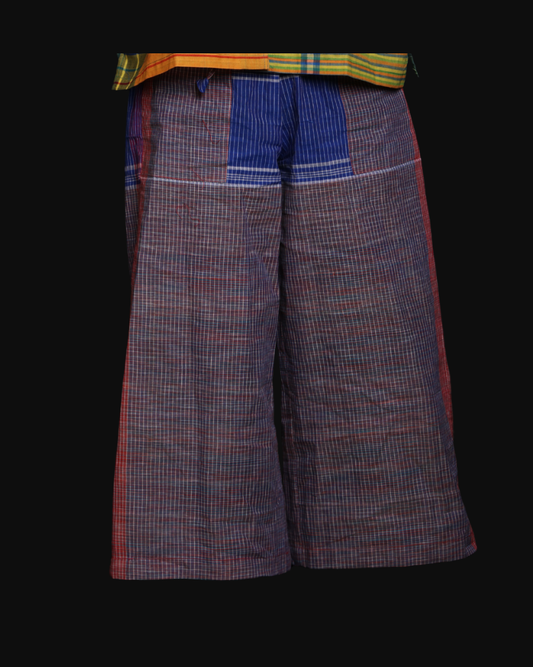 Unisex Handloom Cotton Gamcha Pants with Both Side Pockets