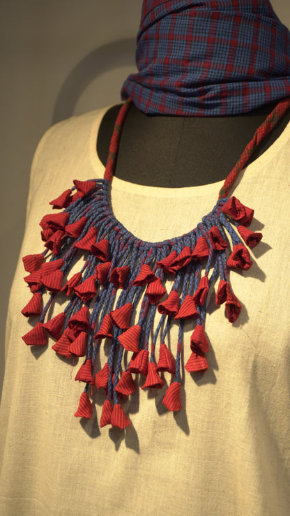 Kali Gamcha Necklace (Red Color)