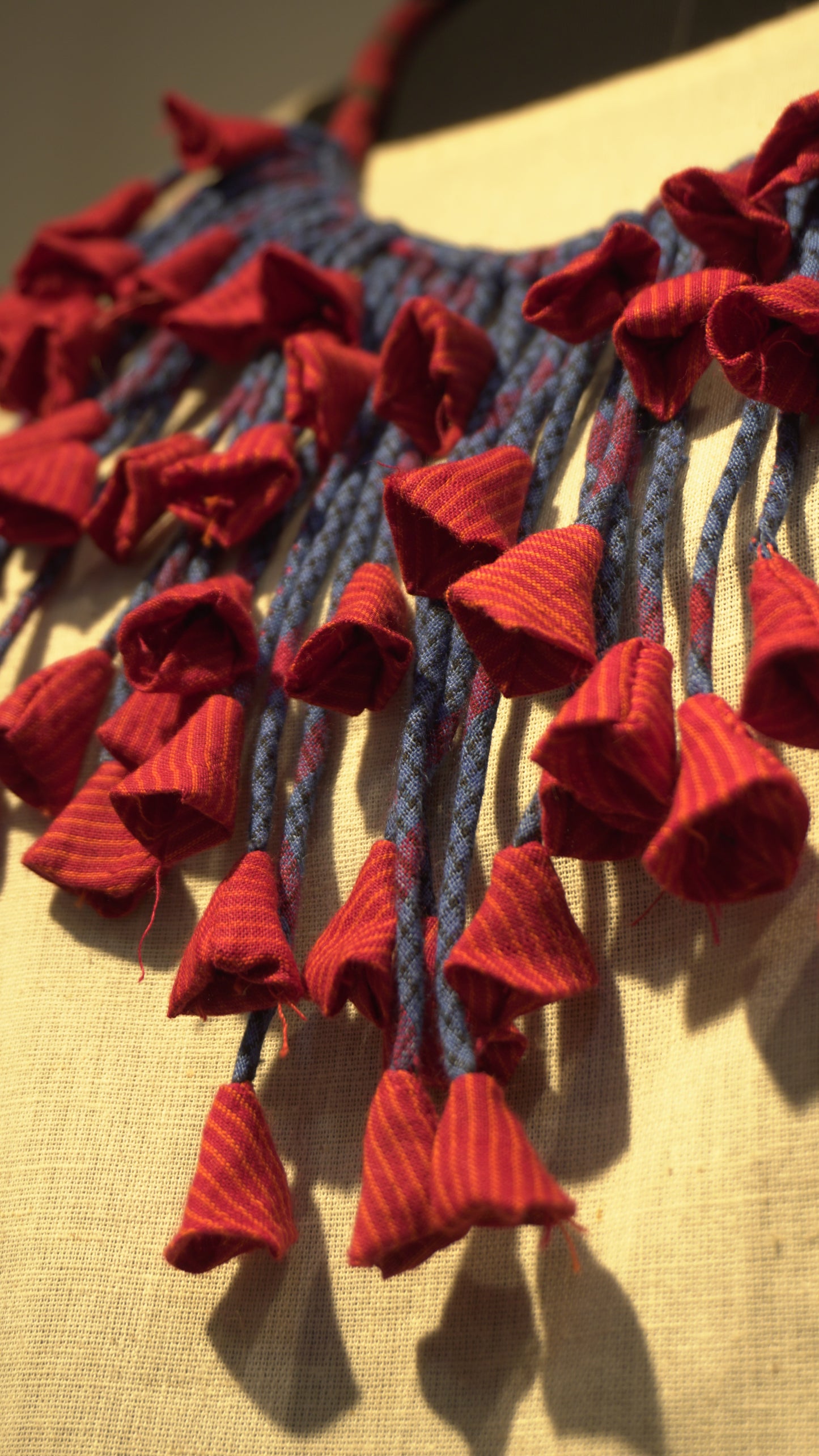 Kali Gamcha Necklace (Red Color)