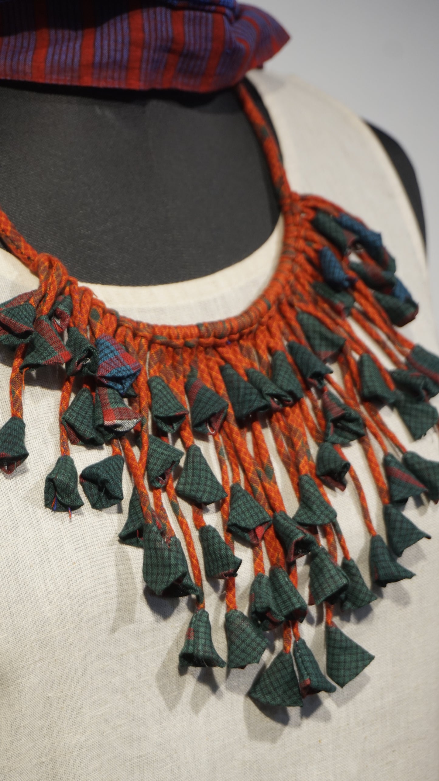 Kali Gamcha Necklace (Green Color)