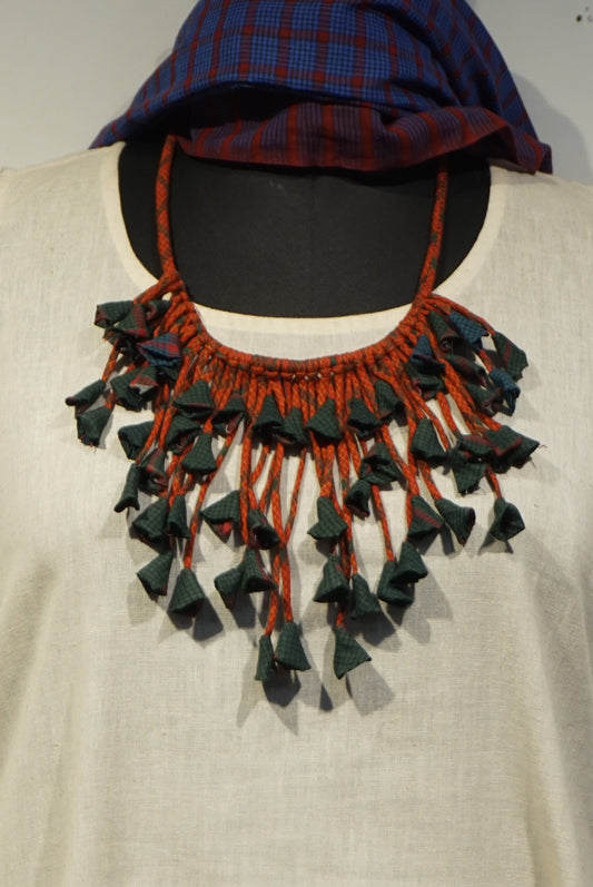 Kali Gamcha Necklace (Green Color)