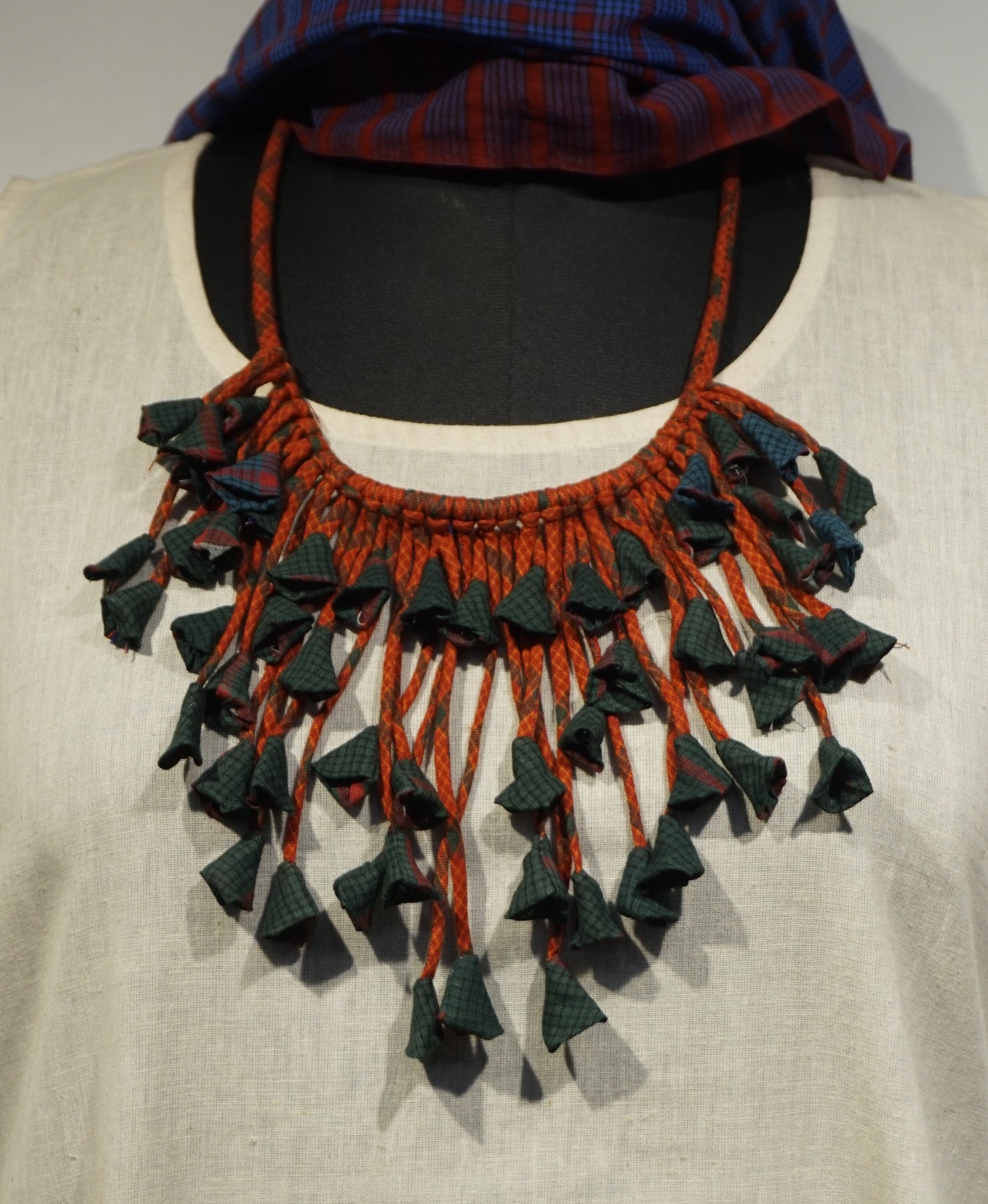 Kali Gamcha Necklace (Green Color)