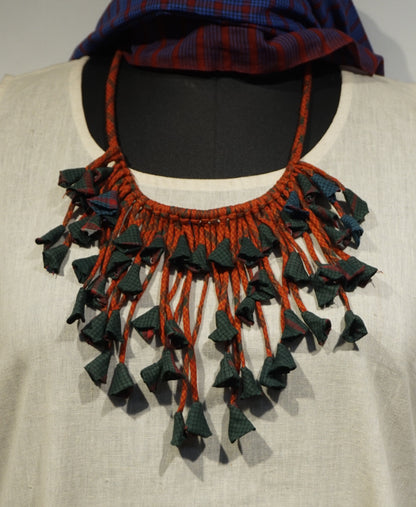 Kali Gamcha Necklace (Green Color)