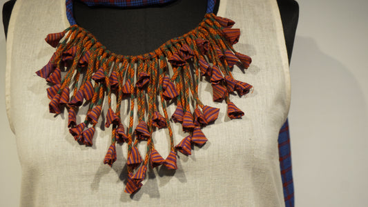 Kali Gamcha Necklace (Red-Green Color)