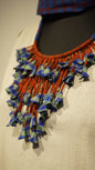 Kali Gamcha Necklace (Blue-Green Color)