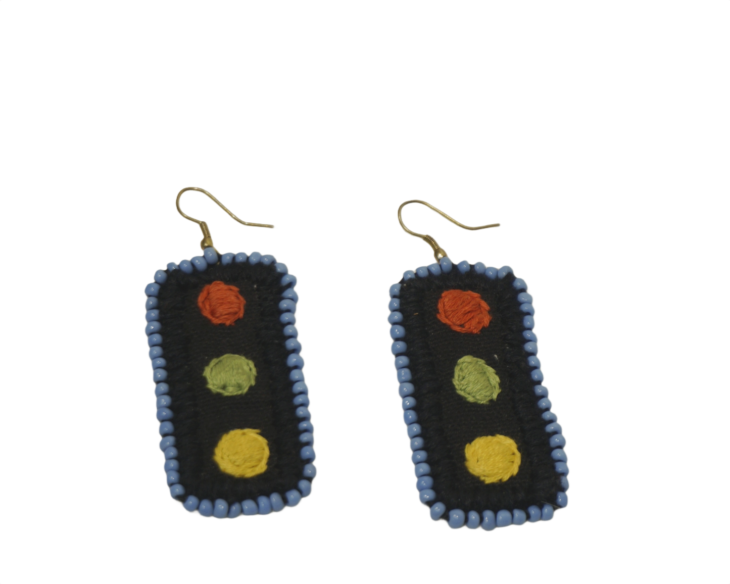 Handcrafted Gamcha Fabric Earings new- GE001