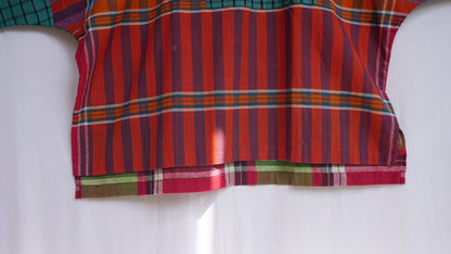 Women’s Oversized Gamcha Cotton Top
